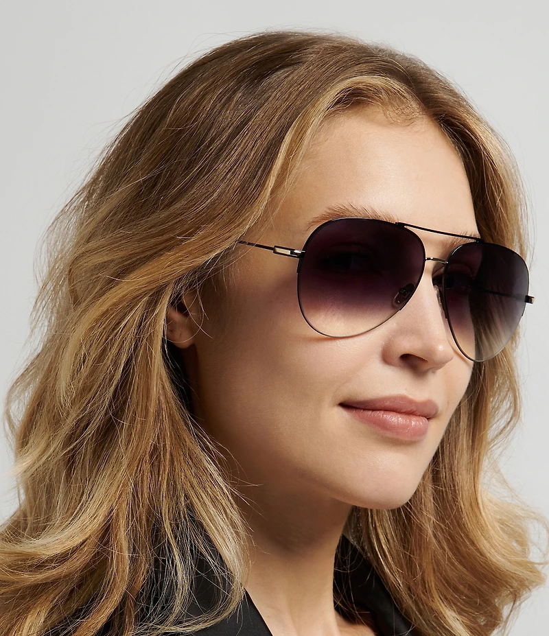 Victoria Beckham Women's 1000S 62mm Aviator Gradient Sunglasses