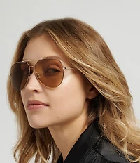 Victoria Beckham Women's 1000S 62mm Aviator Sunglasses