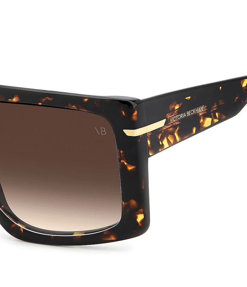 Victoria Beckham Women's 7000S 59mm Rectangle Gradient Sunglasses