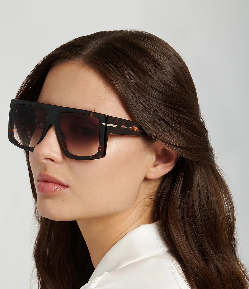 Victoria Beckham Women's 7000S 59mm Rectangle Gradient Sunglasses