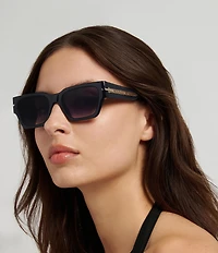 Victoria Beckham Women's 7001S 53mm Square Gradient Sunglasses