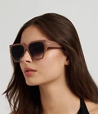 Victoria Beckham Women's 7002S 57mm Square Sunglasses