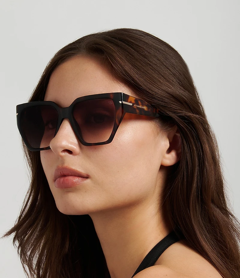 Victoria Beckham Women's 7002S 57mm Square Sunglasses