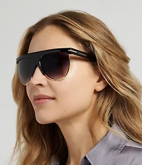 Victoria Beckham Women's 7005S 63mm Aviator Sunglasses