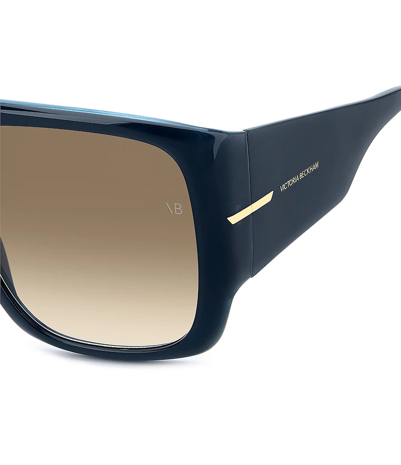 Victoria Beckham Women's 7007S 60mm Square Gradient Sunglasses