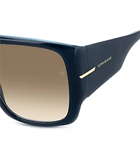 Victoria Beckham Women's 7007S 60mm Square Gradient Sunglasses