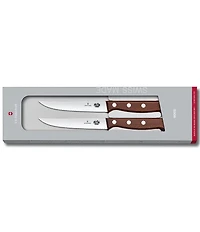 Victorinox Wood Steak Knife Set, 2-Piece