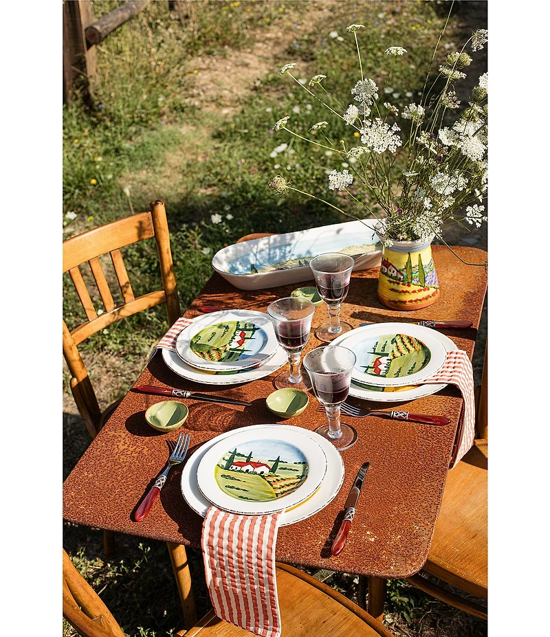 VIETRI Aladdin Antique 5-Piece Stainless Steel Flatware Set