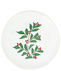 VIETRI Aria Holiday Cocktail Plate