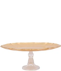 VIETRI Baroque Glass Cake Stand