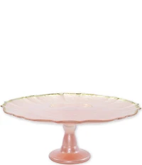 VIETRI Baroque Glass Cake Stand