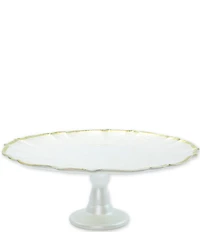 VIETRI Baroque Glass Cake Stand