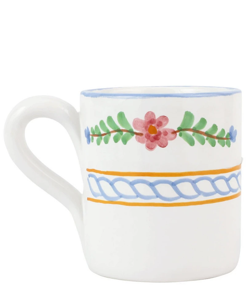 VIETRI Bella Rosa Collection Mug