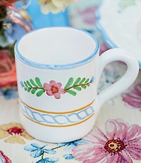 VIETRI Bella Rosa Collection Mug