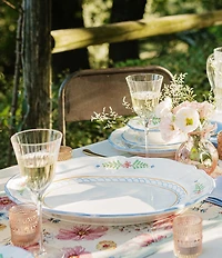 VIETRI Bella Rosa Collection Oval Platter