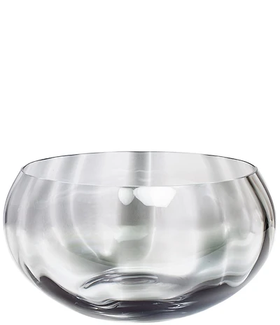 VIETRI Bolla Glass Collection Pleated Centerpiece