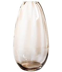 VIETRI Bolla Glass Collection Pleated Vase