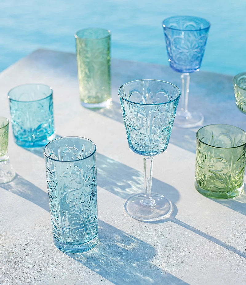 VIETRI Barocco Highball Glass
