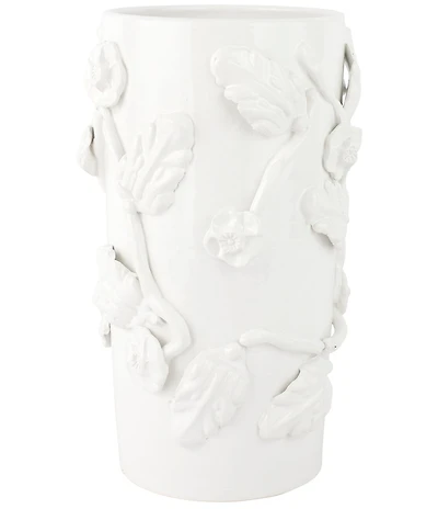 VIETRI Bougainvillea Garden White Large Cachepot