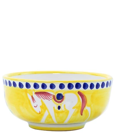 VIETRI Campagna Cavallo Horse Print Cereal Bowl