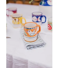 VIETRI Campagna Cavallo Horse Print Coffee Mug