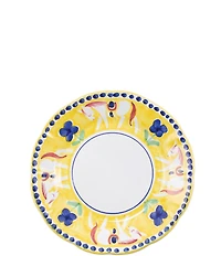 VIETRI Campagna Cavallo Horse Print Salad Plate