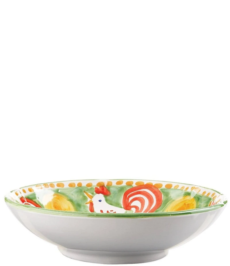 VIETRI Campagna Chicken Gallina Print Coupe Pasta Bowl