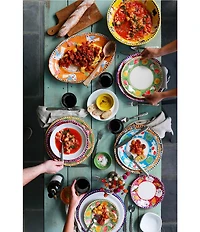 VIETRI Campagna Chicken Gallina Print Coupe Pasta Bowl