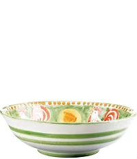 VIETRI Campagna Chicken Gallina Print Large Serving Bowl