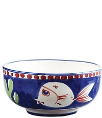 VIETRI Campagna Pesce Fish Print Cereal Bowl
