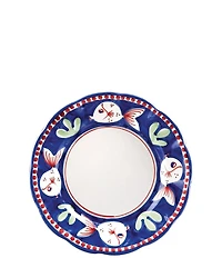 VIETRI Campagna Pesce Fish Print Salad Plate