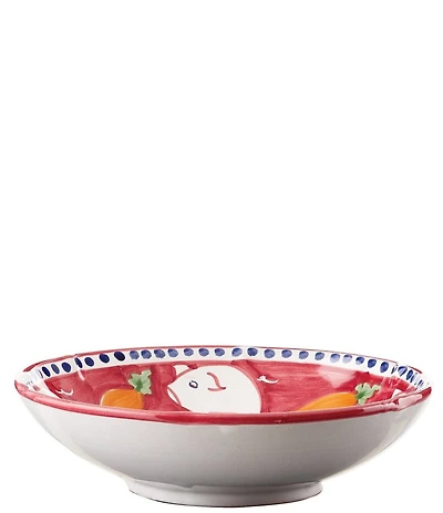 VIETRI Campagna Porco Pig Print Coupe Pasta Bowl