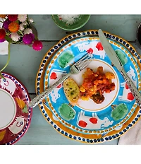 VIETRI Campagna Porco Pig Print Salad Plate