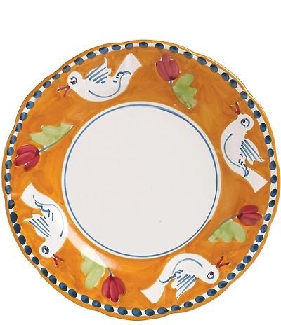 VIETRI Campagna Uccello Bird Print Service Plate/Charger