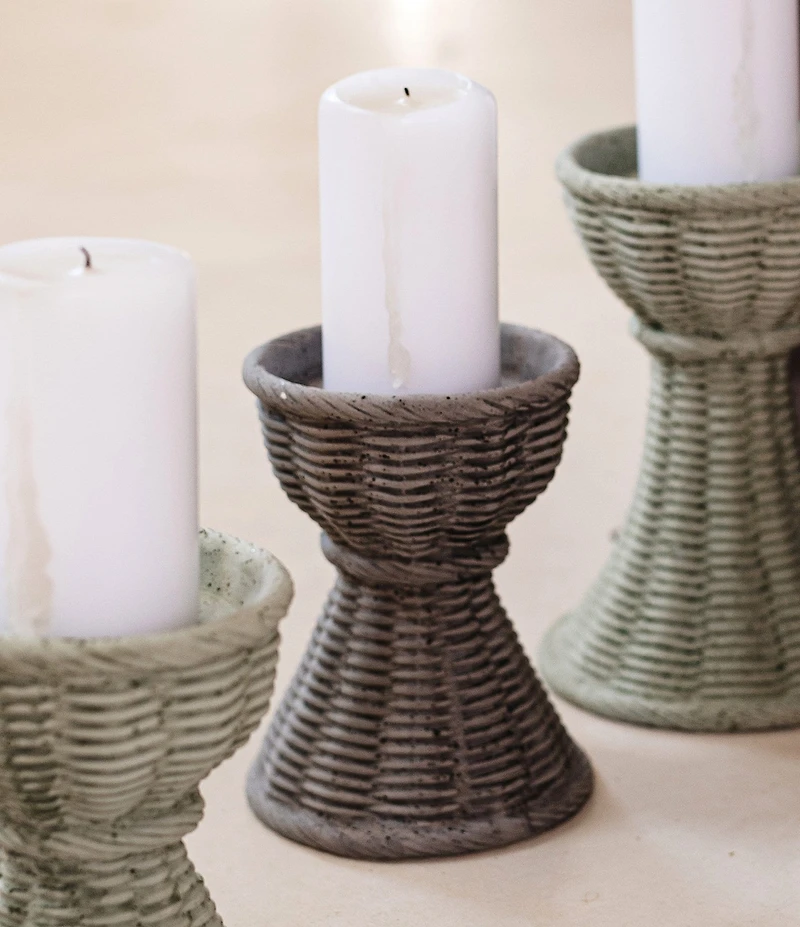 VIETRI Casa Candle Stick Holder