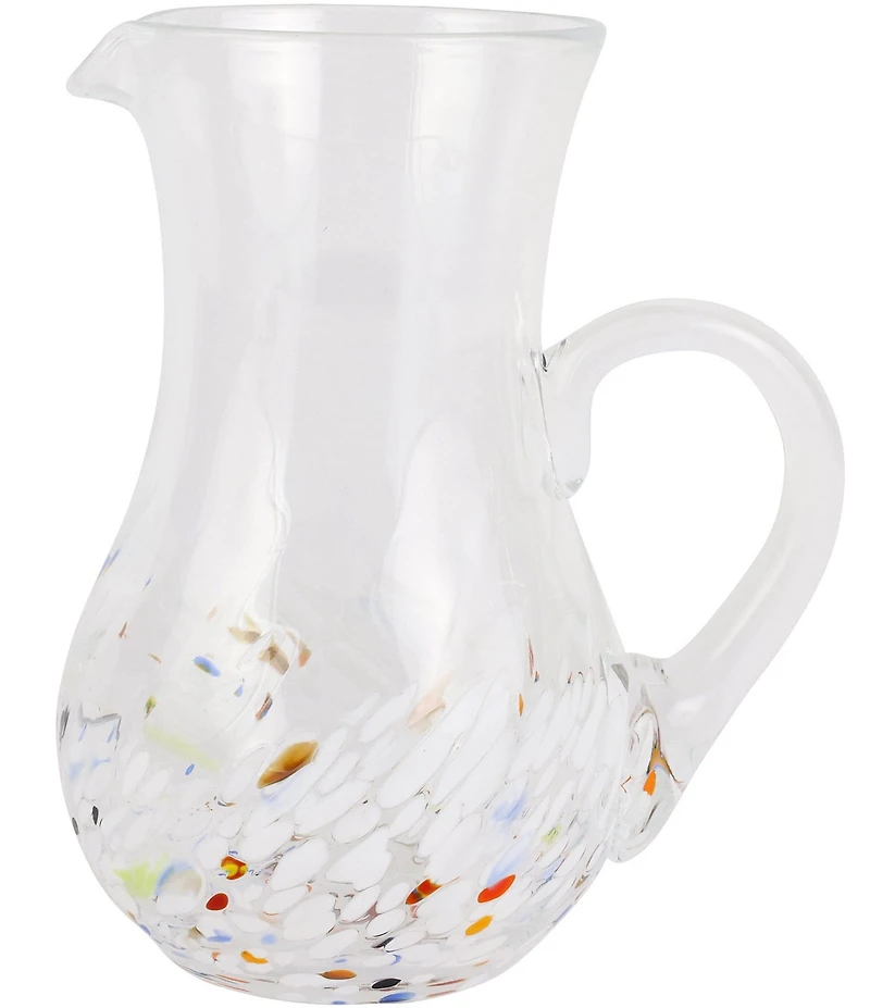 VIETRI Chiara White Pitcher And Stirrer Set