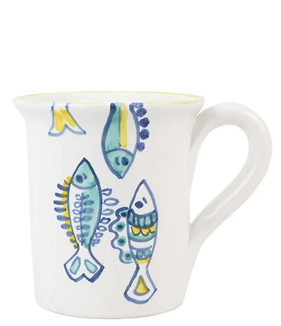 VIETRI Elba's Fish Collection Mug