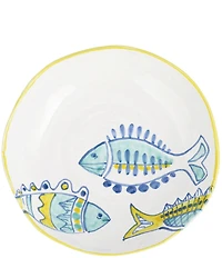 VIETRI Elba's Fish Collection Pasta Bowl