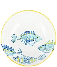 VIETRI Elba's Fish Collection Serving Bowl