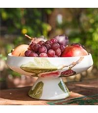 VIETRI Fico Pedestal Fruit Bowl