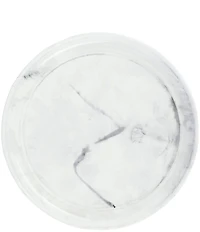 VIETRI Florentine Wooden Accessories Marble Small Round Tray