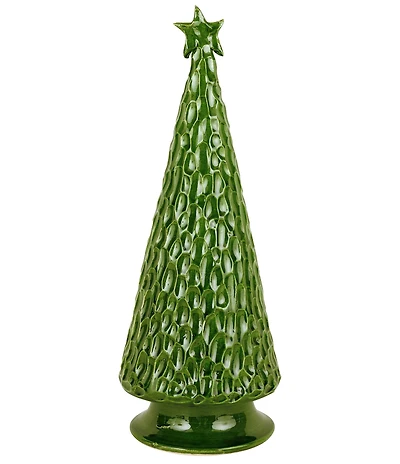 VIETRI Foresta Large Hammered Tree Figurine