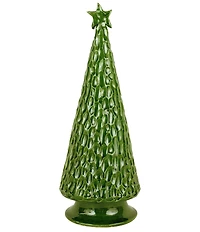 VIETRI Foresta Large Hammered Tree Figurine