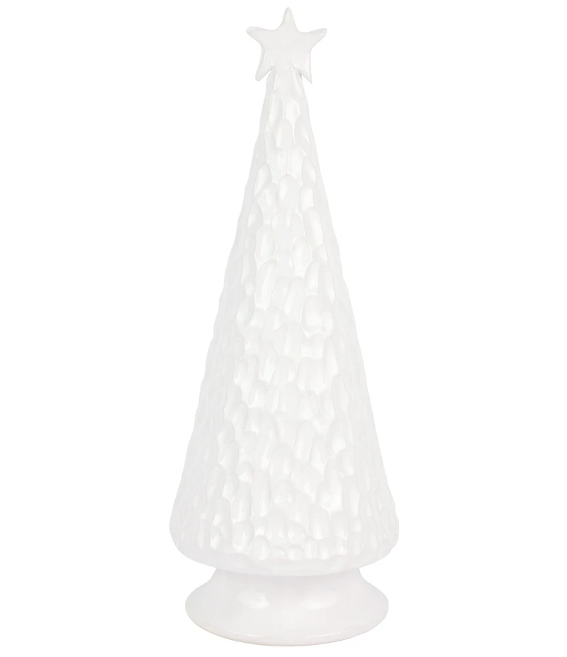 VIETRI Foresta Large Hammered Tree Figurine