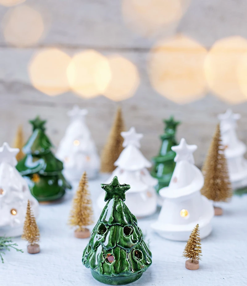 VIETRI Foresta Mini Ribbon Tree Figurine