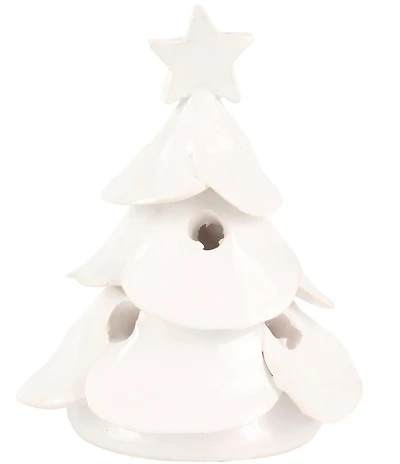 VIETRI Foresta Mini Scalloped Tree Figurine