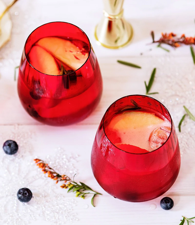 VIETRI Francesca Collection Double Old-Fashioned Glass