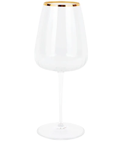 VIETRI Francesca Gold Collection Wine Glass