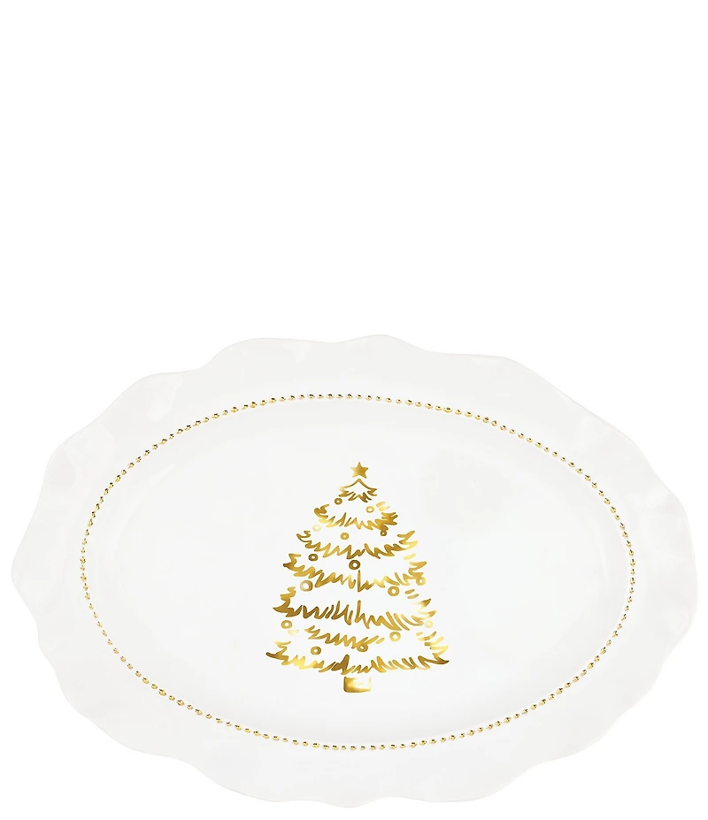 VIETRI Giorno di Festa Oval Platter