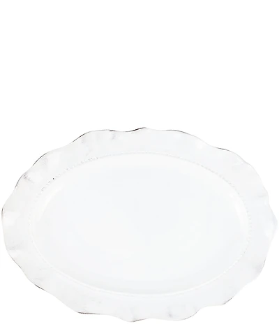 VIETRI Giorno Ash Oval Platter